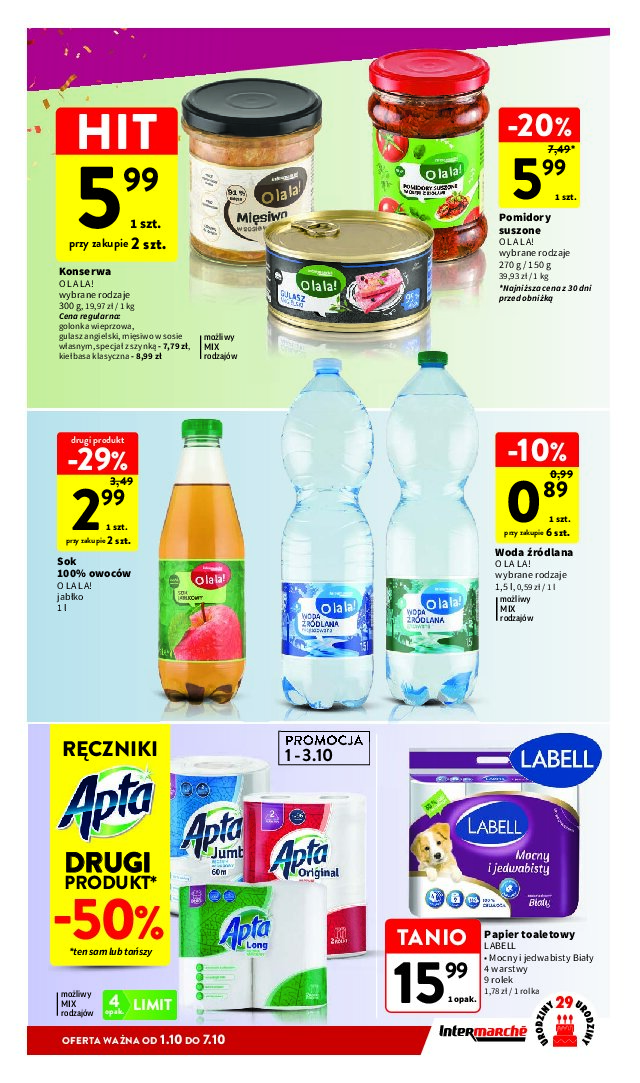 Gazetka Intermarche 01/10/2026 – 07/10/2026 - gazetki promocyjne str. 35