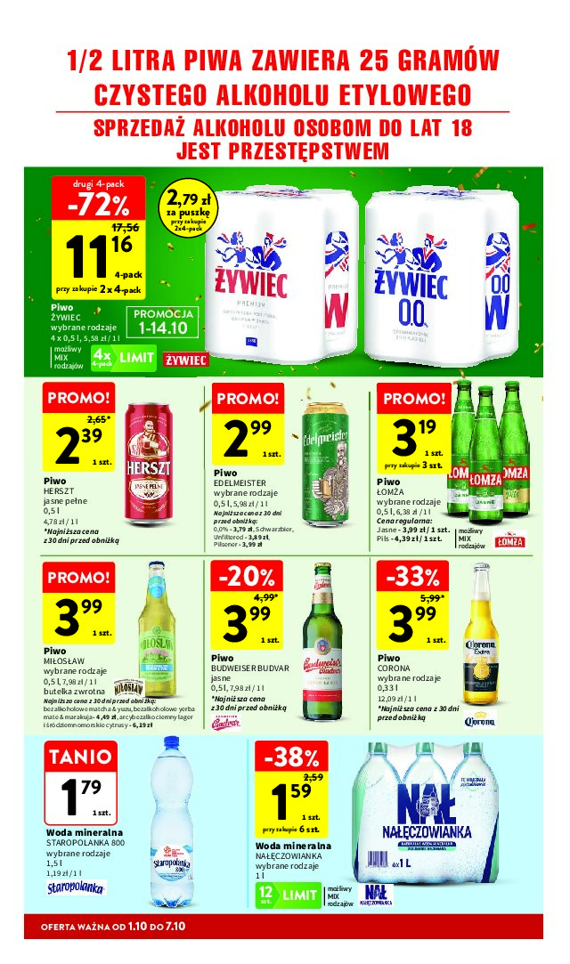 Gazetka Intermarche 01/10/2026 – 07/10/2026 - gazetki promocyjne str. 36
