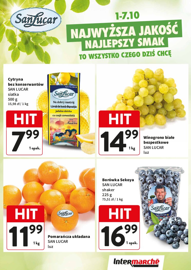 Gazetka Intermarche 01/10/2026 – 07/10/2026