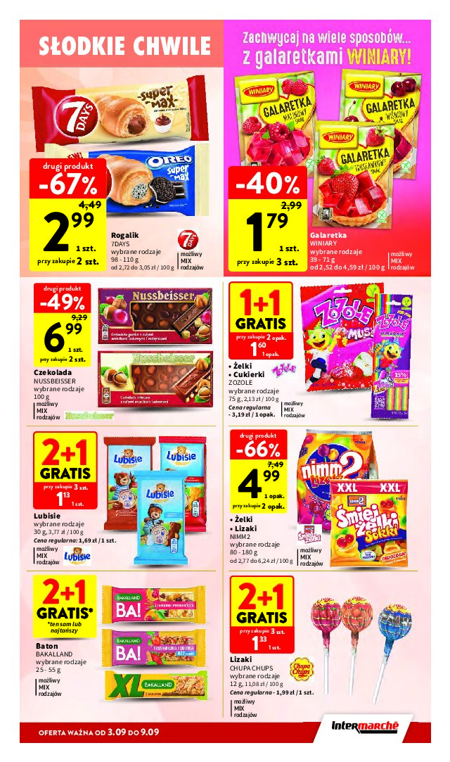 Gazetki promocyjne – słodycze - gazetki promocyjne str. 39