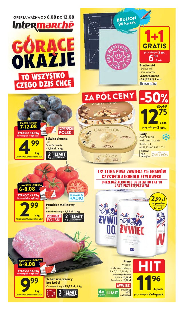 Gazetka Intermarche 06/08/2026 – 12/08/2026 - strona 1
