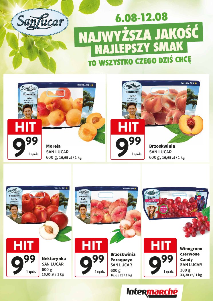 Gazetka Intermarche 06/08/2026 – 12/08/2026