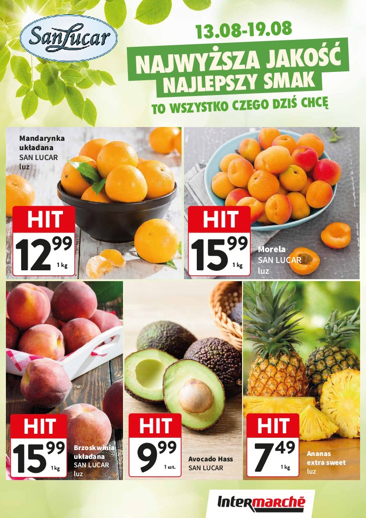 Gazetka Intermarche 13/08/2026 – 19/08/2026