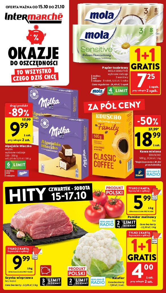Gazetka Intermarche 15/10/2026 – 21/10/2026 - gazetki promocyjne str. 1
