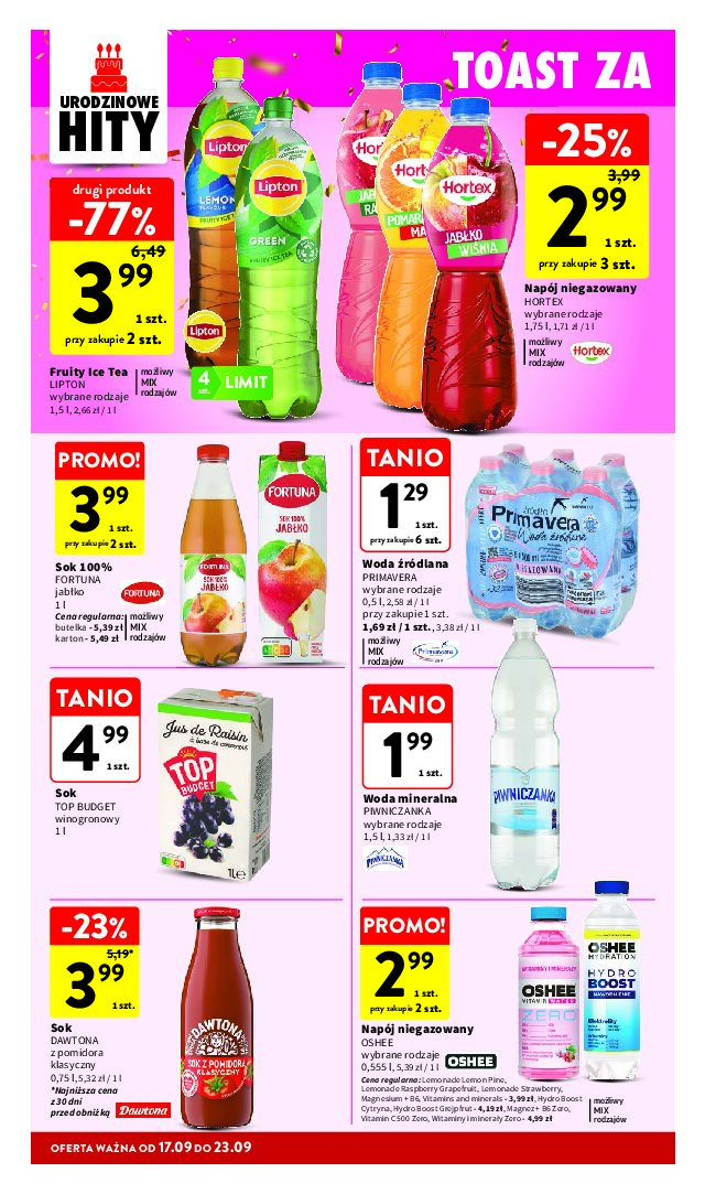 Gazetka Intermarche 17/09/2026 – 23/09/2026 - gazetki promocyjne str. 36