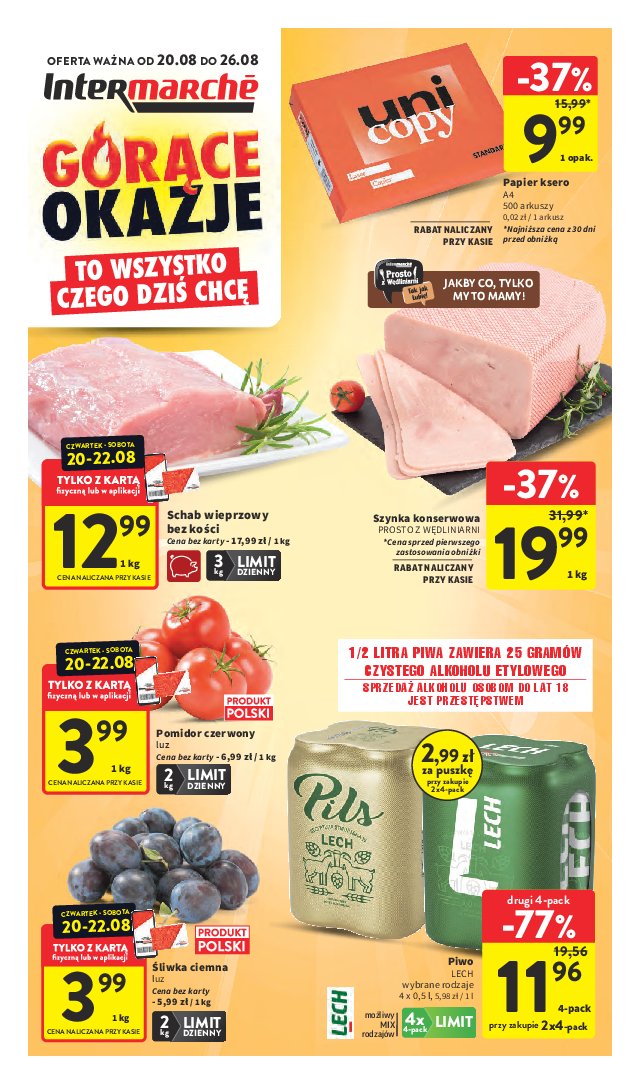 Gazetka Intermarche 20/08/2026 – 26/08/2026