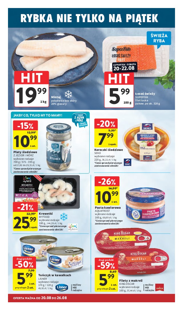 Gazetka Intermarche 20/08/2026 – 26/08/2026 - gazetki promocyjne str. 20