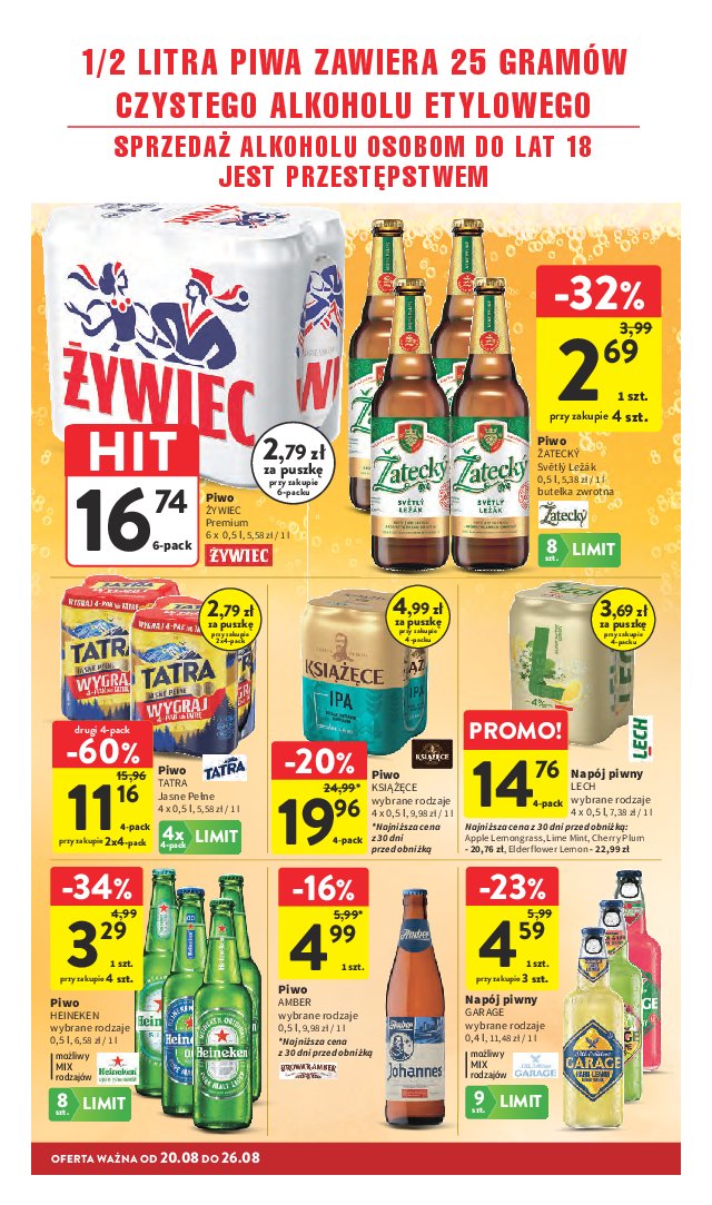 Gazetka Intermarche 20/08/2026 – 26/08/2026 - gazetki promocyjne str. 34