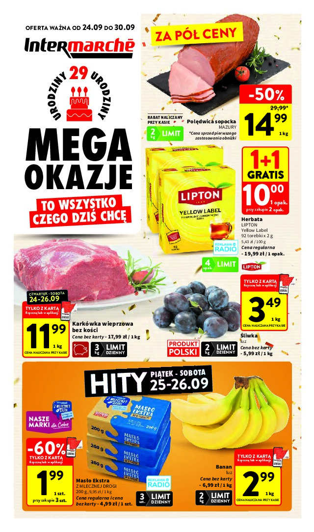 Gazetka Intermarche 24/09/2026 – 30/09/2026 - gazetki promocyjne str. 1