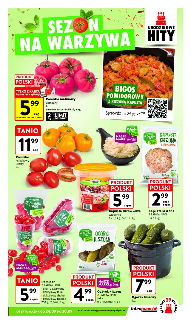 Gazetki promocyjne – warzywa - gazetki promocyjne str. 58