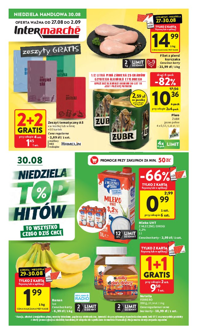 Gazetka Intermarche 27/08/2026 – 02/09/2026 - gazetki promocyjne str. 1