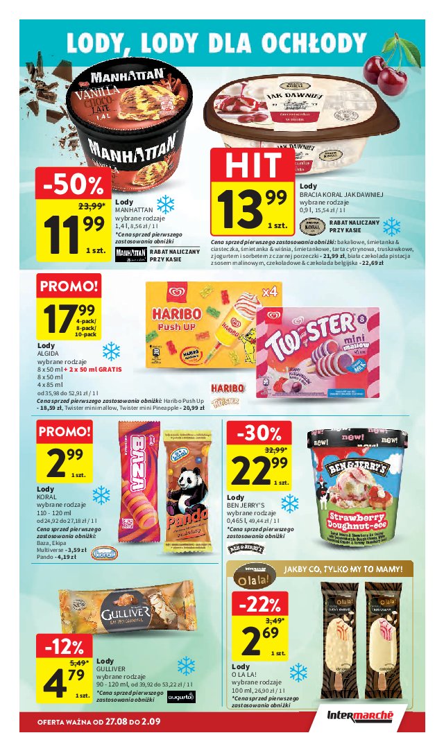 Gazetka Intermarche 27/08/2026 – 02/09/2026 - gazetki promocyjne str. 25