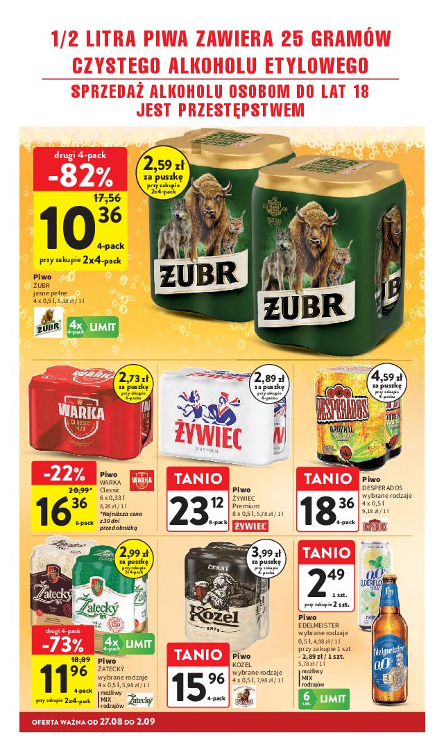 Gazetka Intermarche 27/08/2026 – 02/09/2026 - gazetki promocyjne str. 34