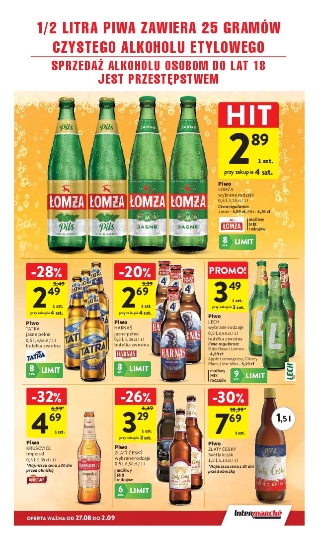 Gazetka Intermarche 27/08/2026 – 02/09/2026 - gazetki promocyjne str. 35