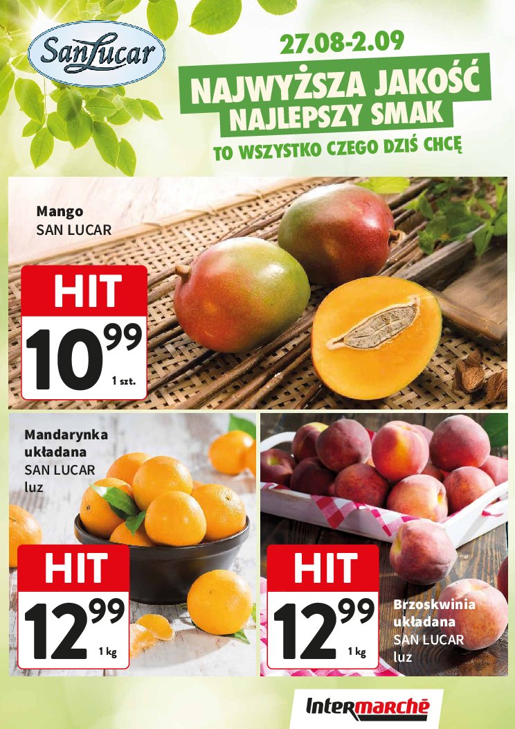 Gazetka Intermarche 27/08/2026 – 02/09/2026