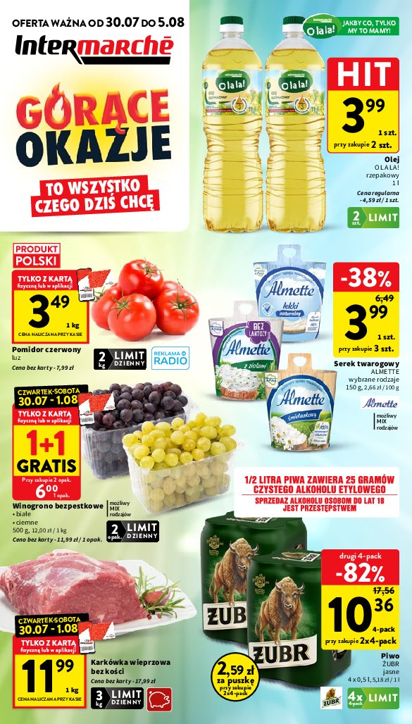 Gazetka Intermarche 30/07/2026 – 05/08/2026