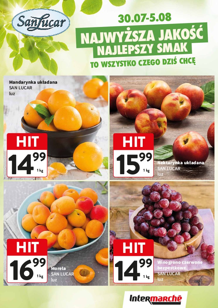 Gazetka Intermarche 30/07/2026 – 05/08/2026