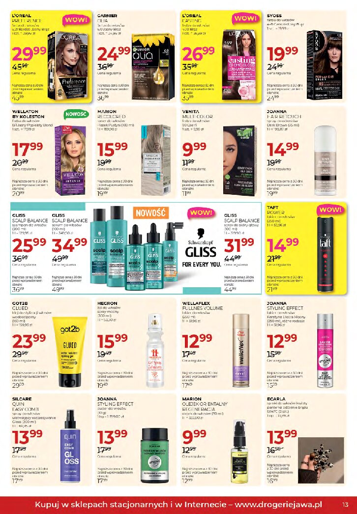 Gazetka Jawa 02/10/2026 – 03/11/2026 - gazetki promocyjne str. 13