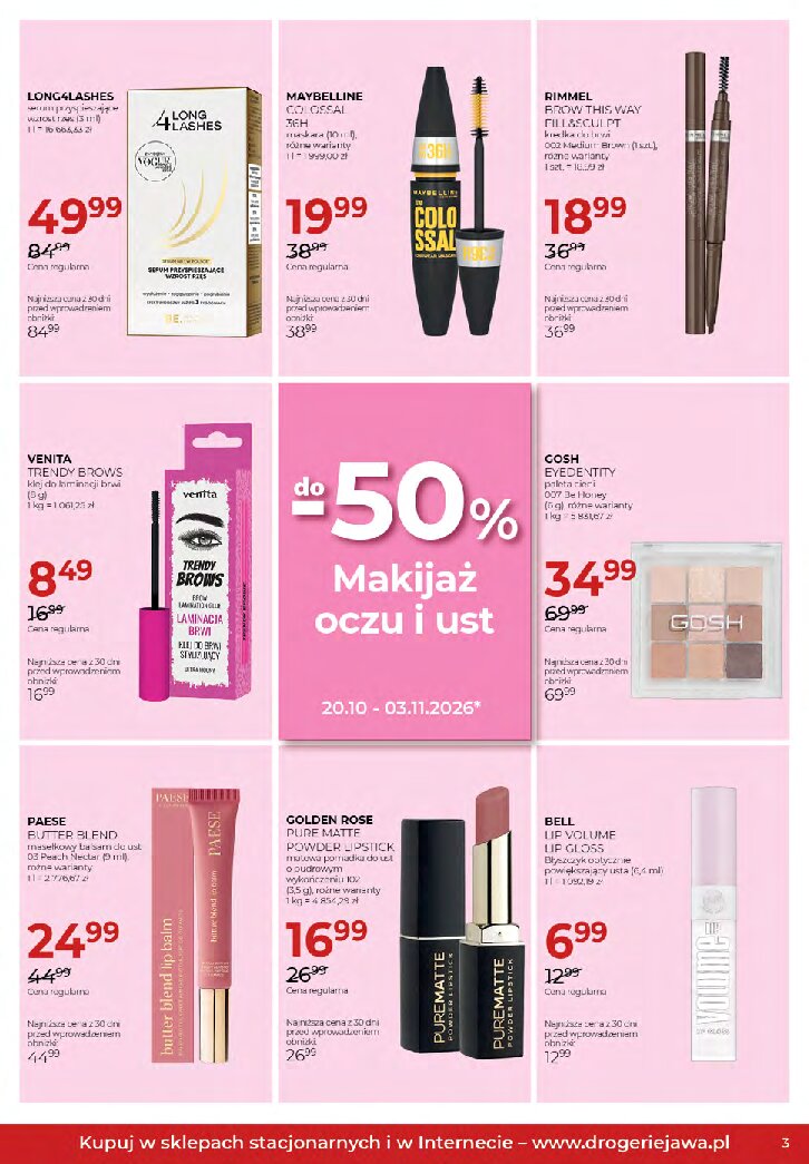 Gazetka Jawa 02/10/2026 – 03/11/2026 - gazetki promocyjne str. 3
