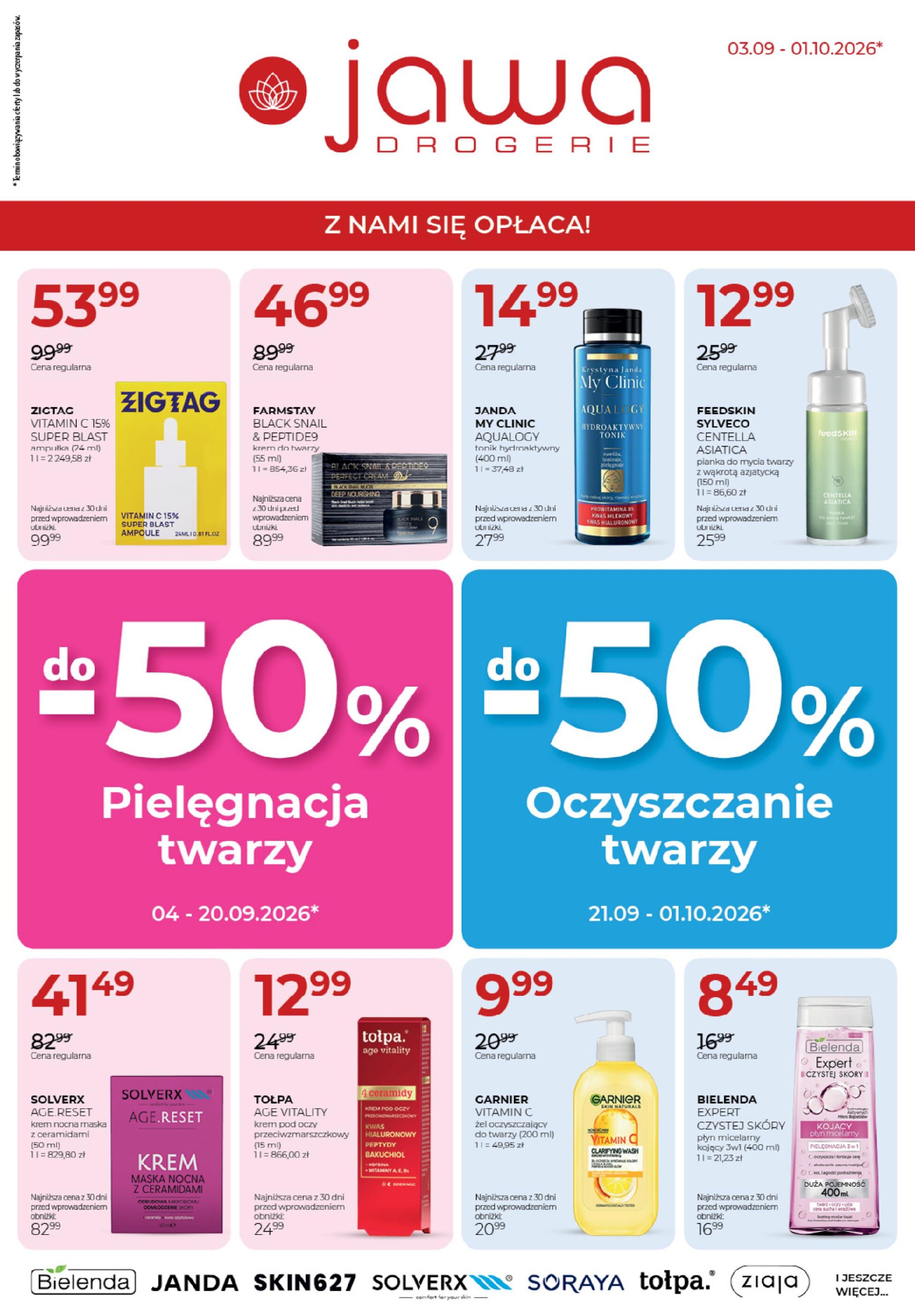 Gazetka Jawa 03/09/2026 – 01/10/2026 - gazetki promocyjne str. 1