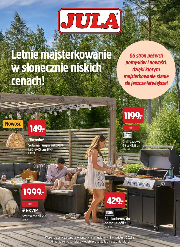Gazetka Jula 09/04/2026 – 31/08/2026