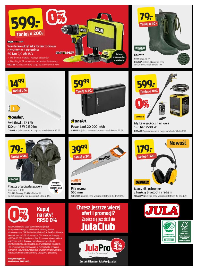 Gazetka Jula 10/09/2026 – 23/09/2026 - gazetki promocyjne str. 12