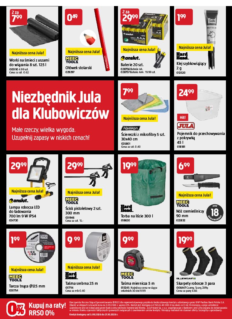 Gazetka Jula 10/09/2026 – 23/09/2026 - gazetki promocyjne str. 6