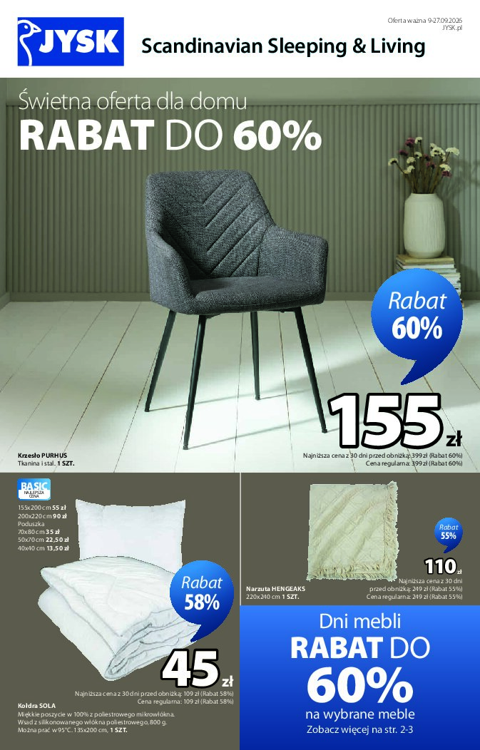Gazetka Jysk 09/09/2026 – 27/09/2026 - gazetki promocyjne str. 2