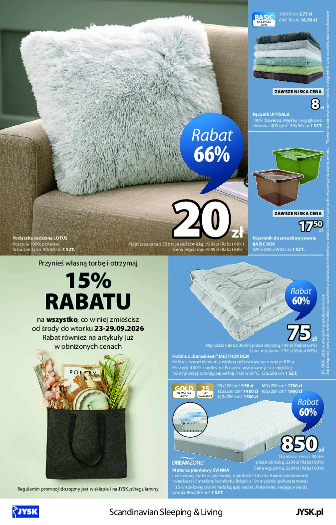 Gazetka Jysk 23/09/2026 – 11/10/2026 - gazetki promocyjne str. 17