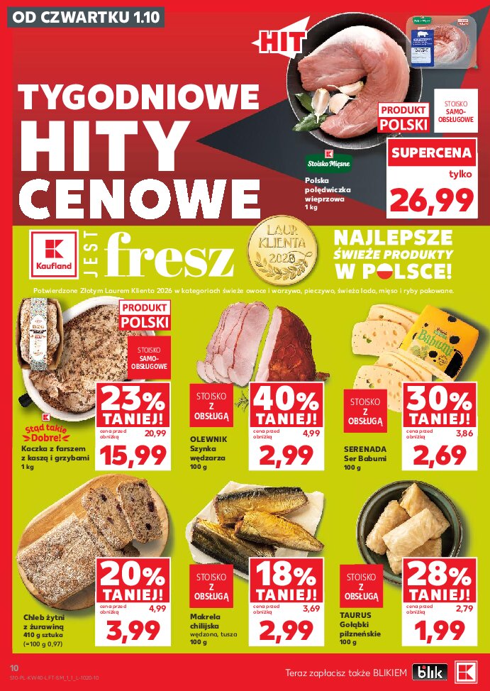 Gazetka Kaufland 01/10/2026 – 07/10/2026 - gazetki promocyjne str. 10
