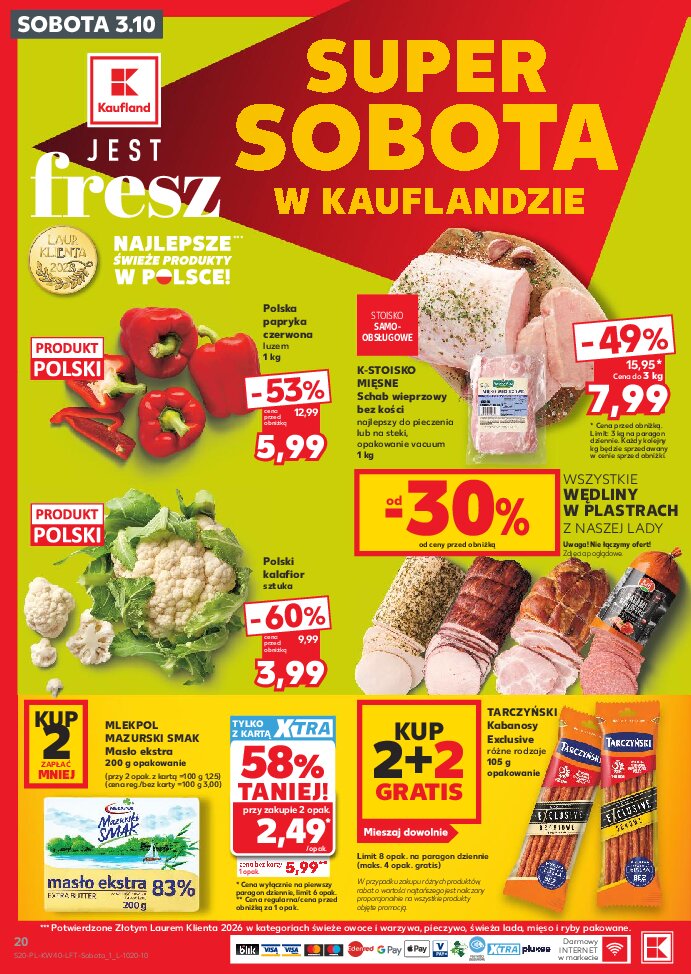 Gazetka Kaufland 01/10/2026 – 07/10/2026 - gazetki promocyjne str. 20