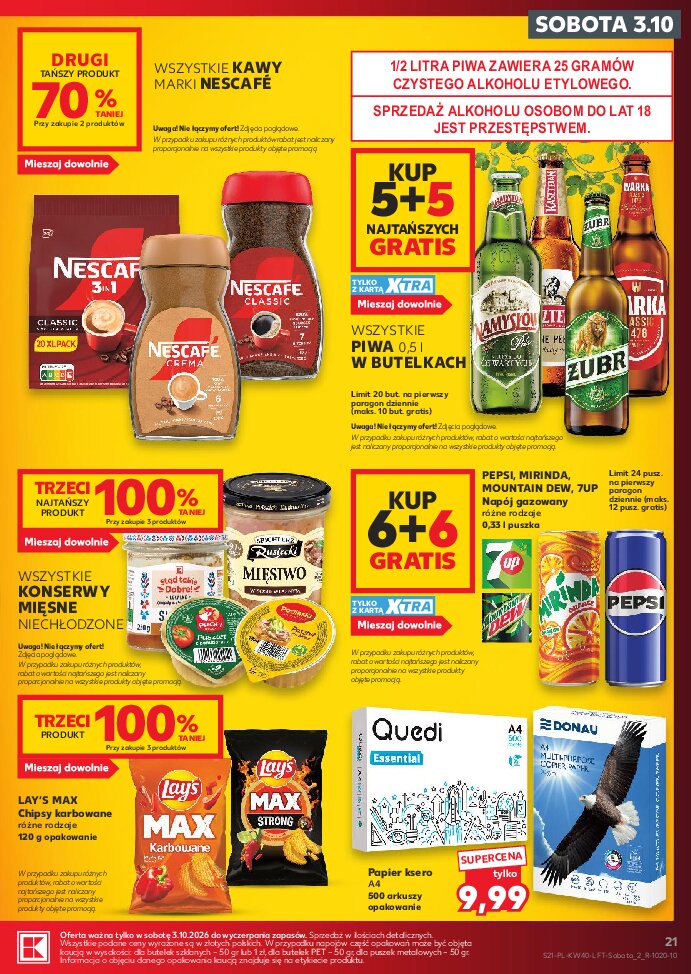 Gazetka Kaufland 01/10/2026 – 07/10/2026 - gazetki promocyjne str. 21