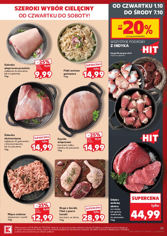 Gazetka Kaufland 01/10/2026 – 07/10/2026 - gazetki promocyjne str. 25