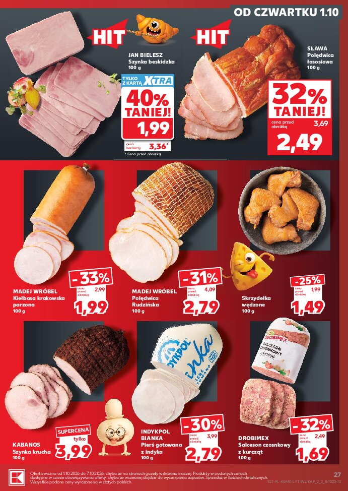 Gazetka Kaufland 01/10/2026 – 07/10/2026 - gazetki promocyjne str. 27