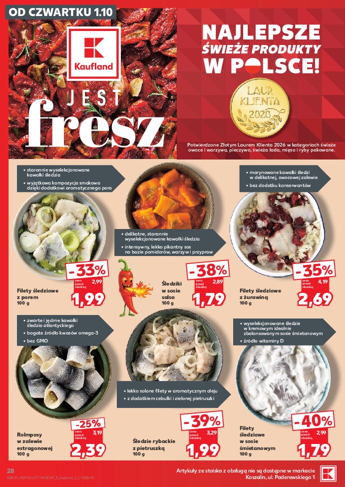 Gazetka Kaufland 01/10/2026 – 07/10/2026 - gazetki promocyjne str. 28