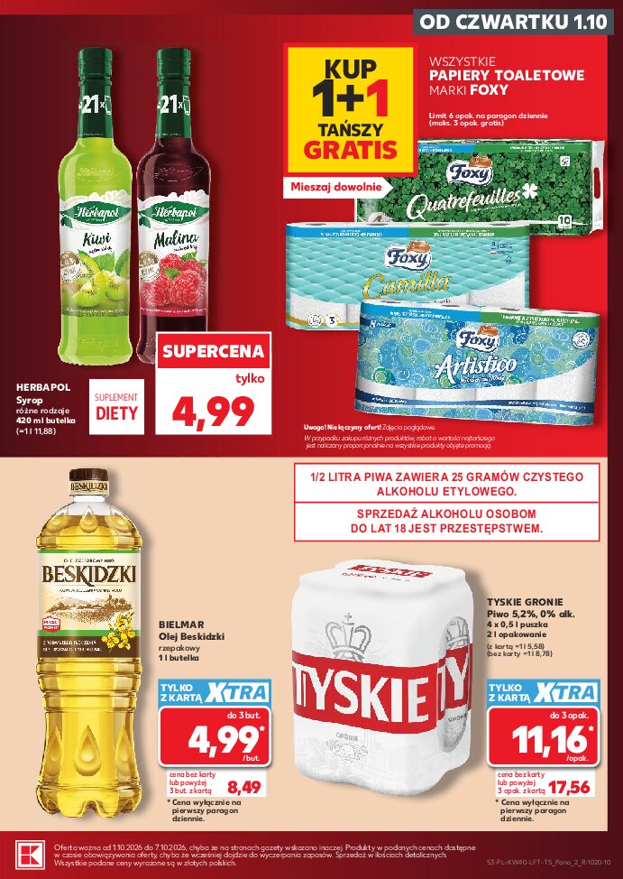 Gazetka Kaufland 01/10/2026 – 07/10/2026 - gazetki promocyjne str. 3
