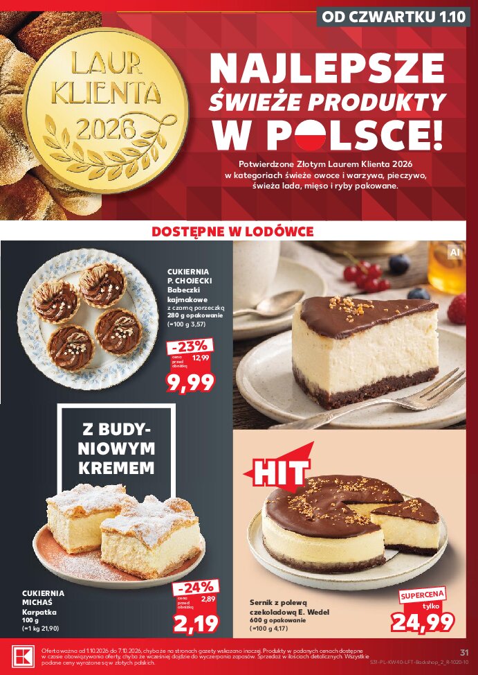 Gazetka Kaufland 01/10/2026 – 07/10/2026 - gazetki promocyjne str. 31