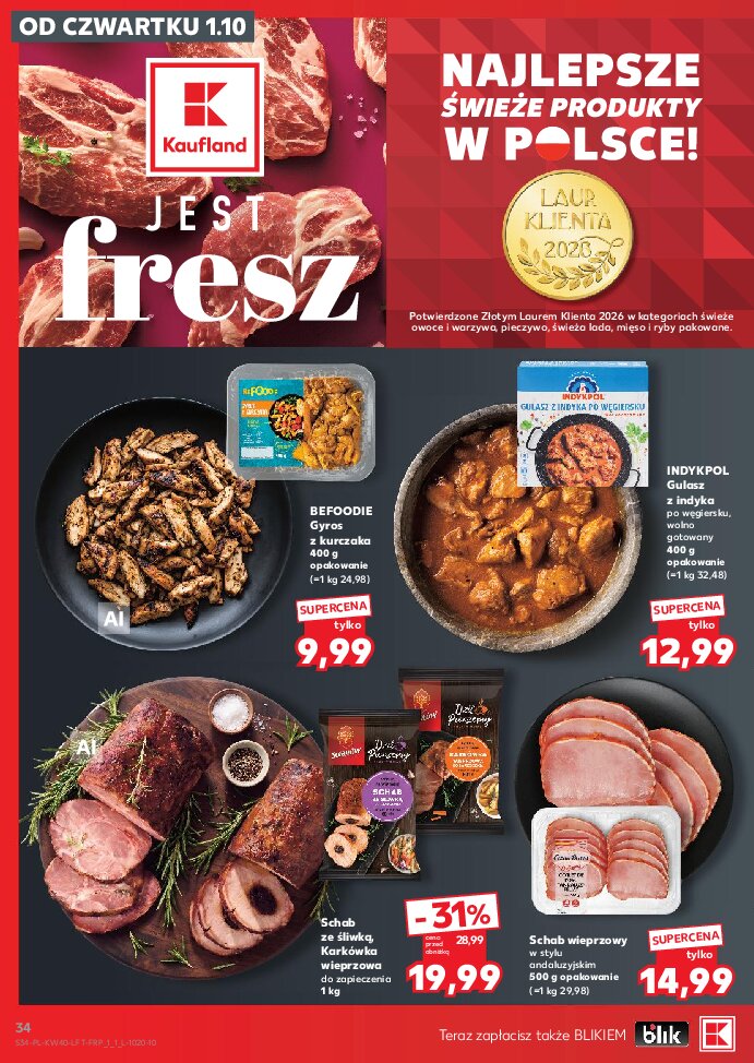 Gazetka Kaufland 01/10/2026 – 07/10/2026 - gazetki promocyjne str. 34