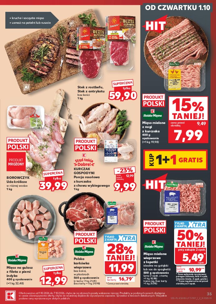 Gazetka Kaufland 01/10/2026 – 07/10/2026 - gazetki promocyjne str. 35