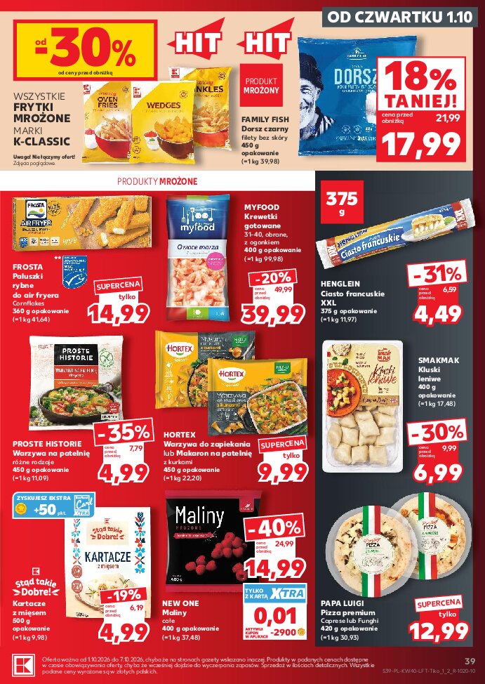 Gazetka Kaufland 01/10/2026 – 07/10/2026 - gazetki promocyjne str. 39