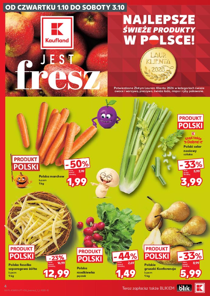 Gazetka Kaufland 01/10/2026 – 07/10/2026 - gazetki promocyjne str. 4