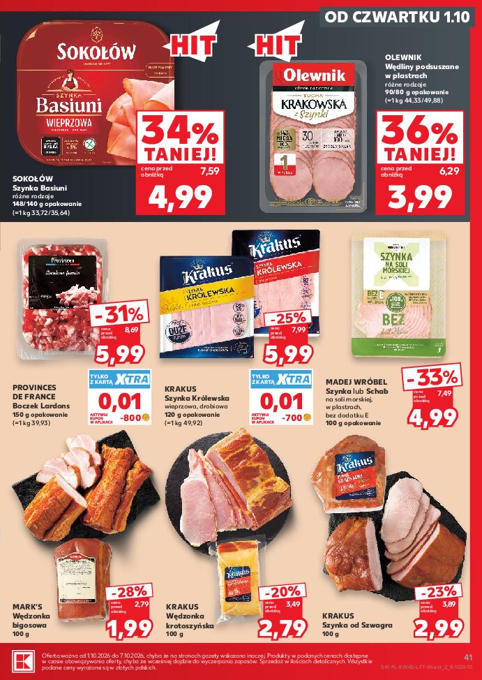 Gazetka Kaufland 01/10/2026 – 07/10/2026 - gazetki promocyjne str. 41