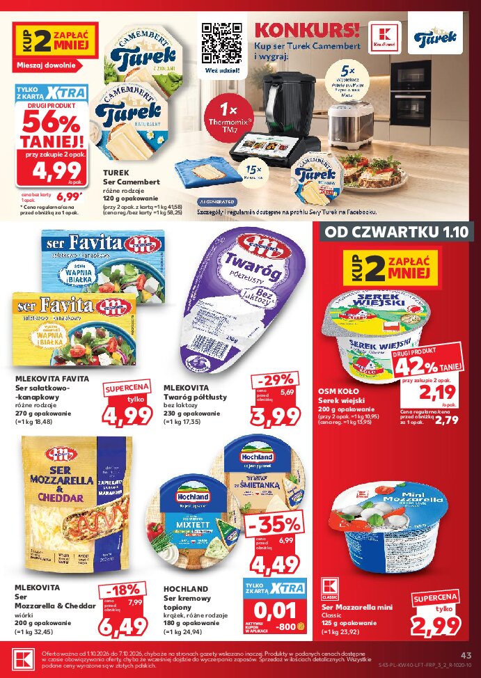 Gazetka Kaufland 01/10/2026 – 07/10/2026 - gazetki promocyjne str. 43