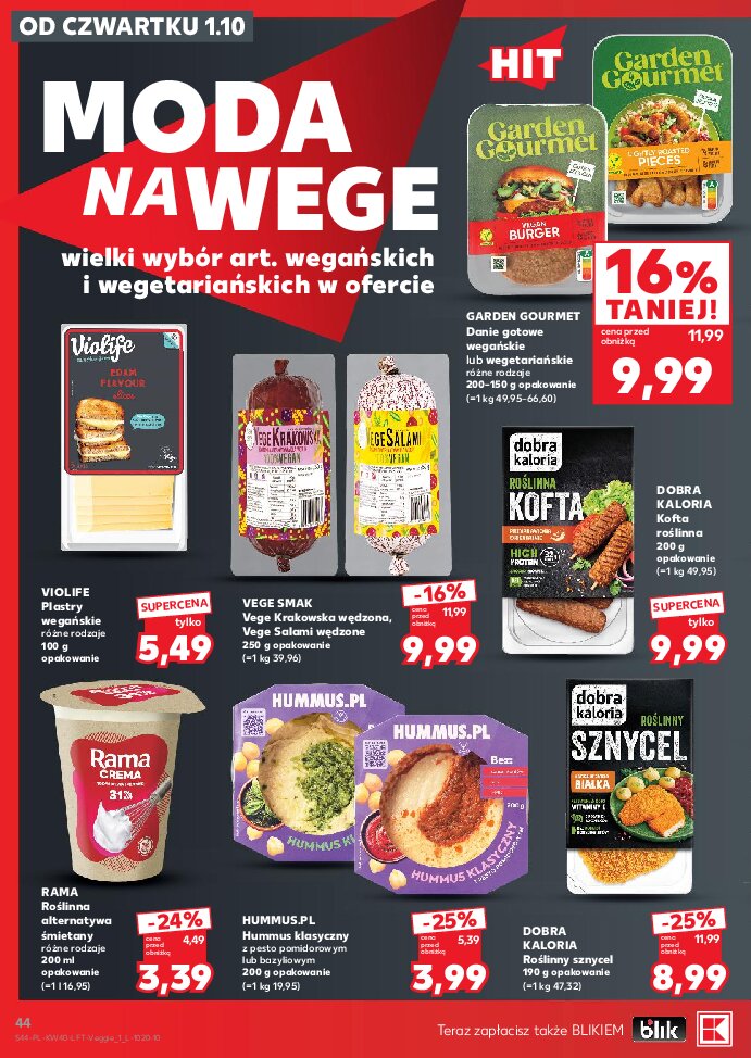Gazetka Kaufland 01/10/2026 – 07/10/2026 - gazetki promocyjne str. 44