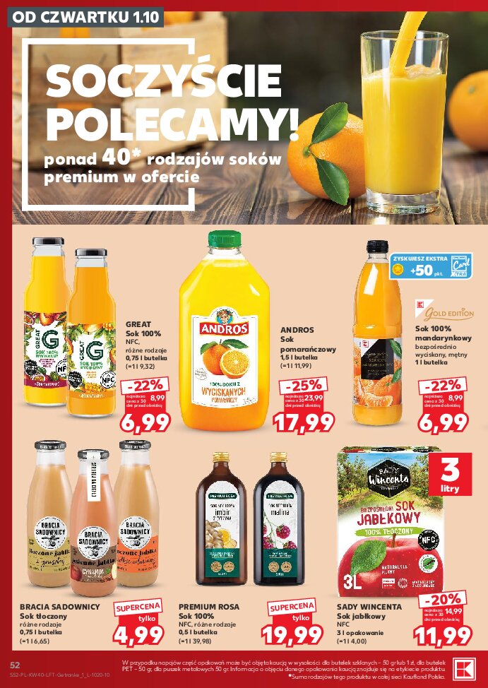 Gazetka Kaufland 01/10/2026 – 07/10/2026 - gazetki promocyjne str. 52