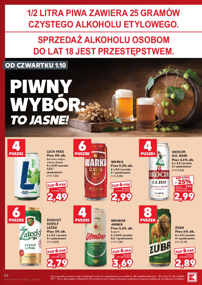Gazetka Kaufland 01/10/2026 – 07/10/2026 - gazetki promocyjne str. 54
