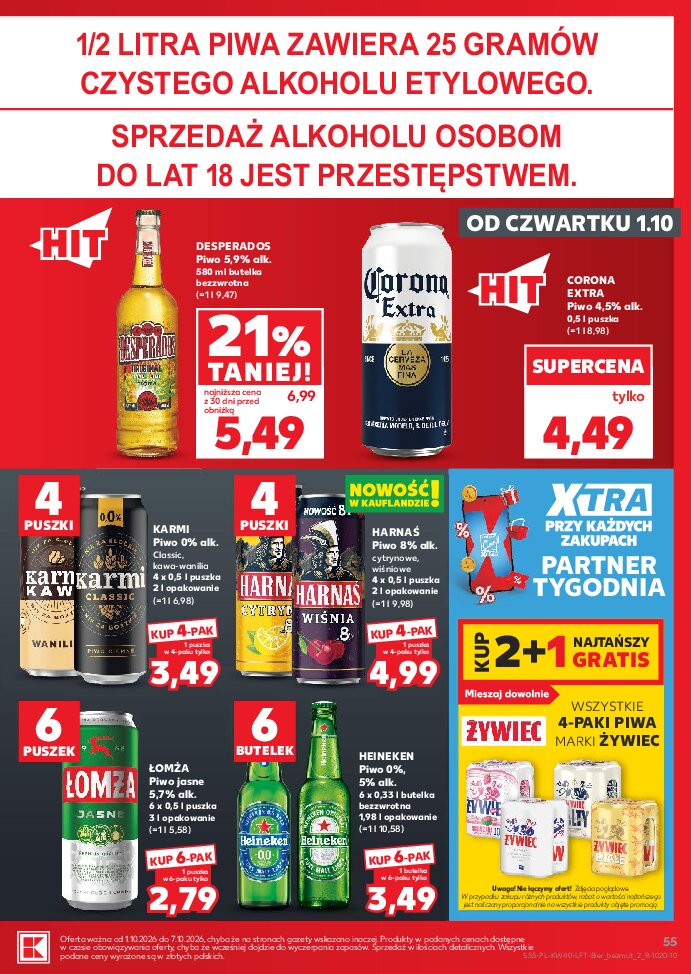 Gazetka Kaufland 01/10/2026 – 07/10/2026 - gazetki promocyjne str. 55