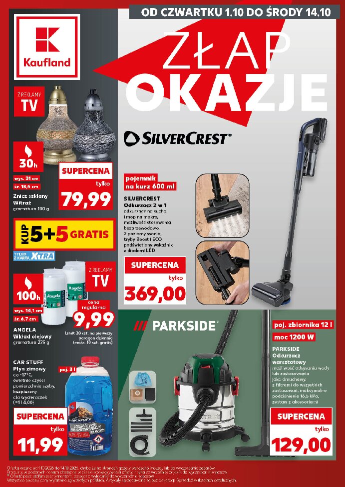 Gazetka Kaufland 01/10/2026 – 14/10/2026
