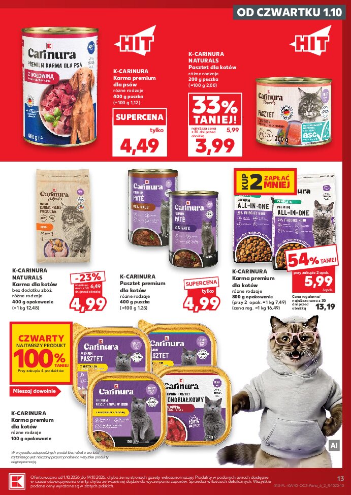 Gazetka Kaufland 01/10/2026 – 14/10/2026 - gazetki promocyjne str. 13