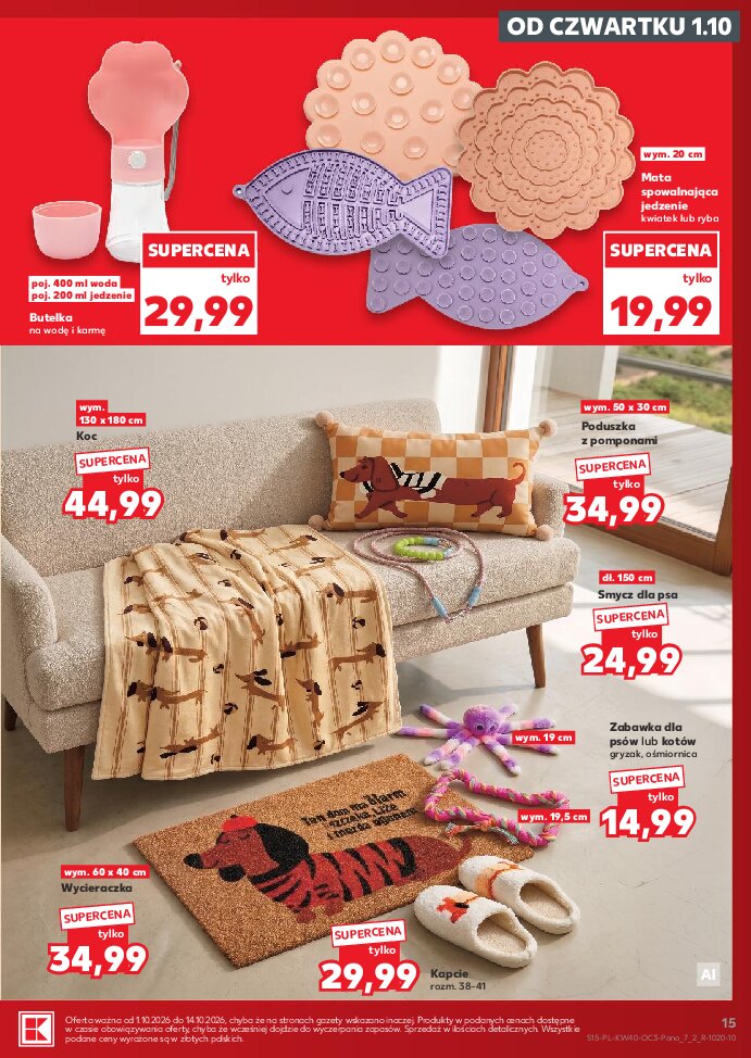 Gazetka Kaufland 01/10/2026 – 14/10/2026 - gazetki promocyjne str. 15
